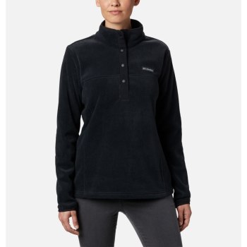 Columbia Pullover Dames, Benton Springs Half Snap Zwart, 72KZLBGJN